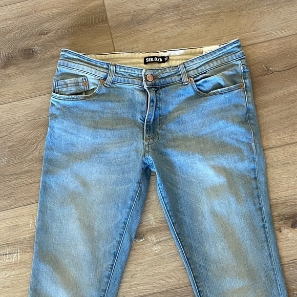 SER.O.YA Revolve Daphne Flare Jeans in Palermo Mid Rise Size 28 - Picture 7 of 11